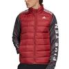 Adidas Essential Down Vest Men Outerwear Red GH4585