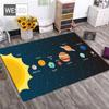 3D Solar System Living Room Carpet Space Planet Rug For Boy Bedroom Anti-slip Mat Bathroom Home Decor Floor Mat