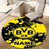 Personalized B-BVB Round Chair Office Rug - Perfect for Mat, Office Chair & More - Ideal Gift for Birthdays and Holidays