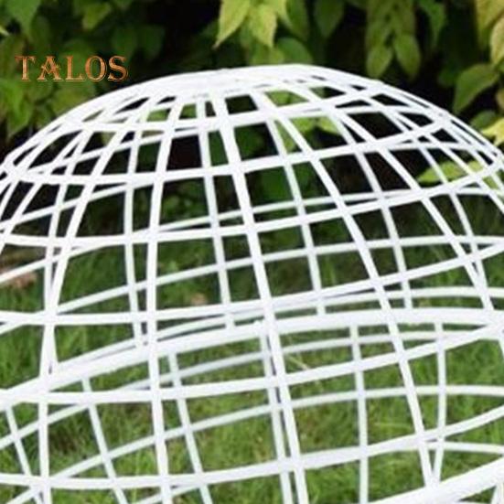 Шарообразный передвижной курятник, передвижной загон для птицы, круглая клетка, пластиковый курятник, защитная клетка для предотвращения укусов собак для цыплят и кроликов