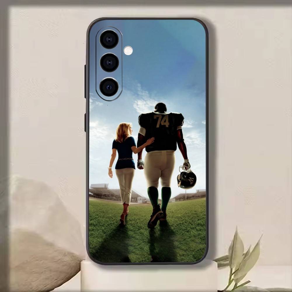 The Blind Side Phone Case Black Silicone Soft For Samsung Galaxy A73,A72,A71,A70,A53,A52,A51