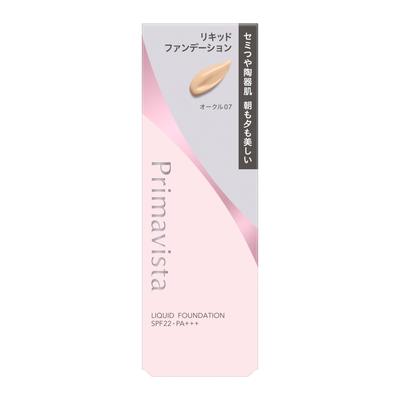 Primavista Stay Glow Liquid Foundation Ochre 07 — стойкая тональная основа для сияния