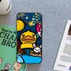 B Duck милый желтый модный чехол для телефона чехол для iPhone Xiaomi Mi Samsung Galaxy Redmi Note AS 11 12 13 14 15 22 23 24 5G Pro Plus Max Fe Ultra