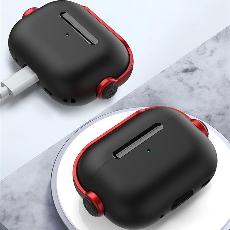 Применимый чехол для наушников Airpods4 Apple Pro3 Милый Bluetooth Мягкий чехол Airpodspro2 Второе поколение Защитный чехол