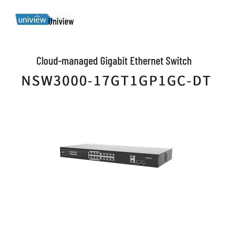 Uniview Cloud-Managed Gigabit Ethernet Switch CN plug (adapter included)
