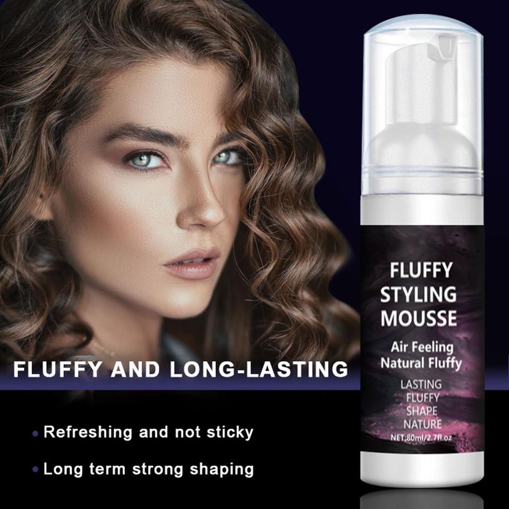 Men And Women Styling Foam Wax Moisturizing Hair Lasting  Salon Same Styling Wax 80ml