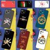 Omani Emblem Oman Flag Passport Case For Xiaomi 15 Ultra 13 14 14T 11T 12T 13T Pro POCO X7 Pro X3 X5 X6 F5 F6 M6 Pro Cover