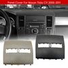 Car Finisher-Instrument Panel Cover For Nissan Tiida C11 2005-2011 Automobile Front Mounts Half Air Conditioner Vent Outlet