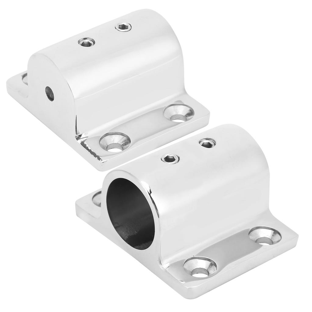 Marine Pipe Rectangular Base Stainless Steel Boat Tube Square Base Boat Hardware Accessory20MM