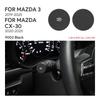 2PCS Top Suede Trim LHD RHD Sticker For Mazda 3 BP Axela CX30 CX-30 2019 2020 2021 2022 2023 2024 2025 Car Wiper Shift Lever sfqjm77