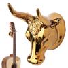Accessories Ukulele Bass Wall Mounted Hook Support Stand Storage Rack Bull Head Guitar Holder