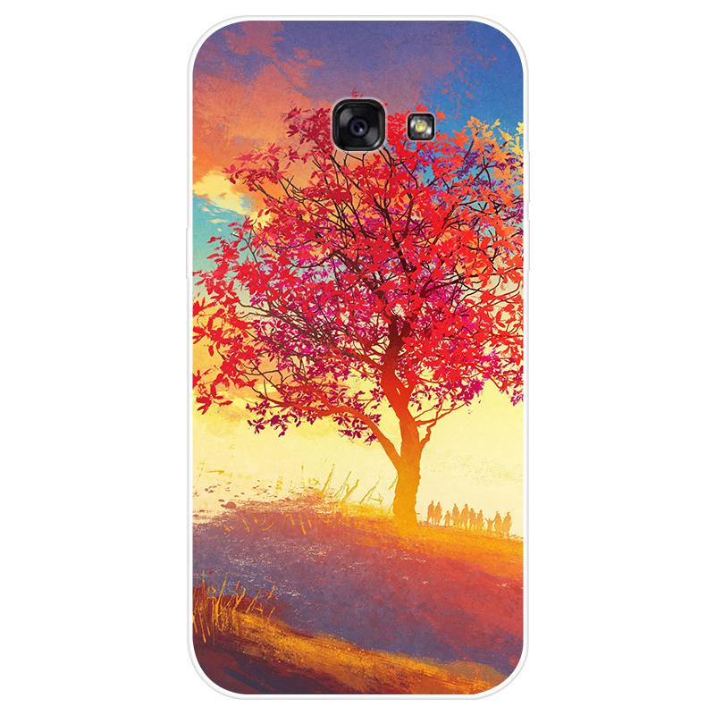 Для Samsung Galaxy A 5 A52017 SM-A520F чехол Мягкая силиконовая задняя крышка модный чехол для телефона с мультяшным рисунком