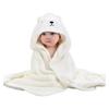 Bath Towel Super Soft Cartoon Design Absorbent Comfortable Touch Baby Hooded Bath Towel Bathrobe Swaddle