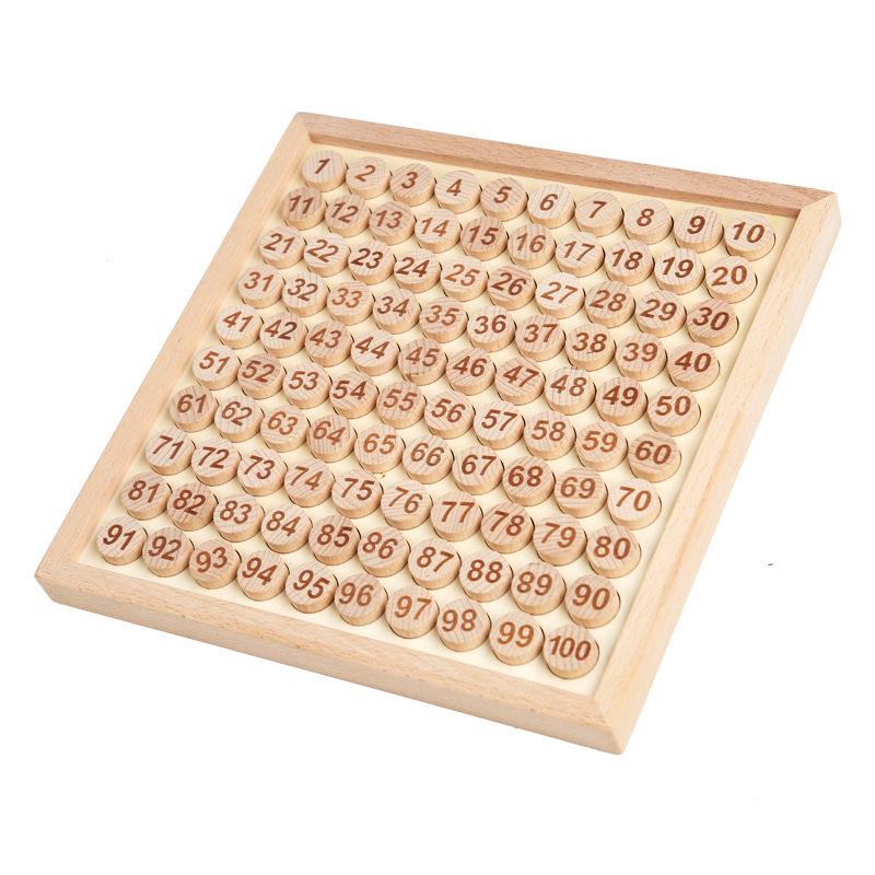Sudoku Educational Toy: 1-100 Addition & Subtraction Board for Kindergarten Kids