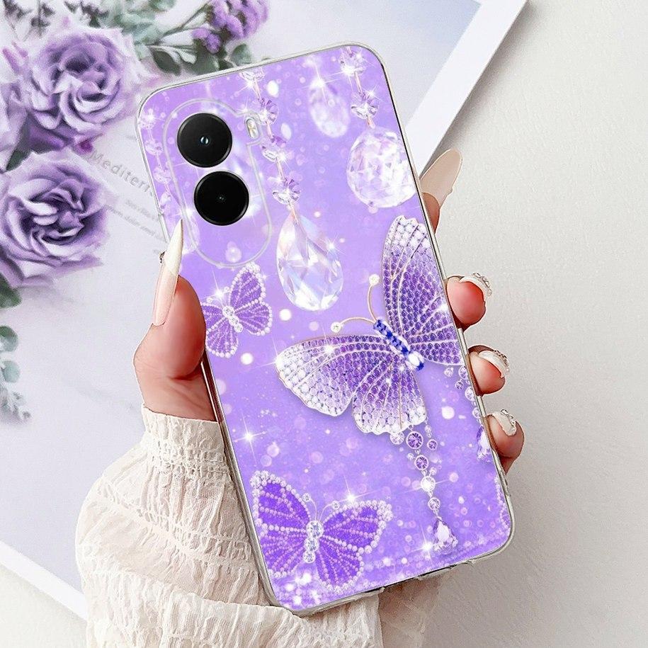 Для Xiaomi Poco M7 4G Чехол Poco M7 Plus Покрытие Роскошный Карп-Дракон Мягкий Тонкий Силиконовый Чехол для Телефона Для Xiaomi PocoM7 M 7 2025 Оболочка
