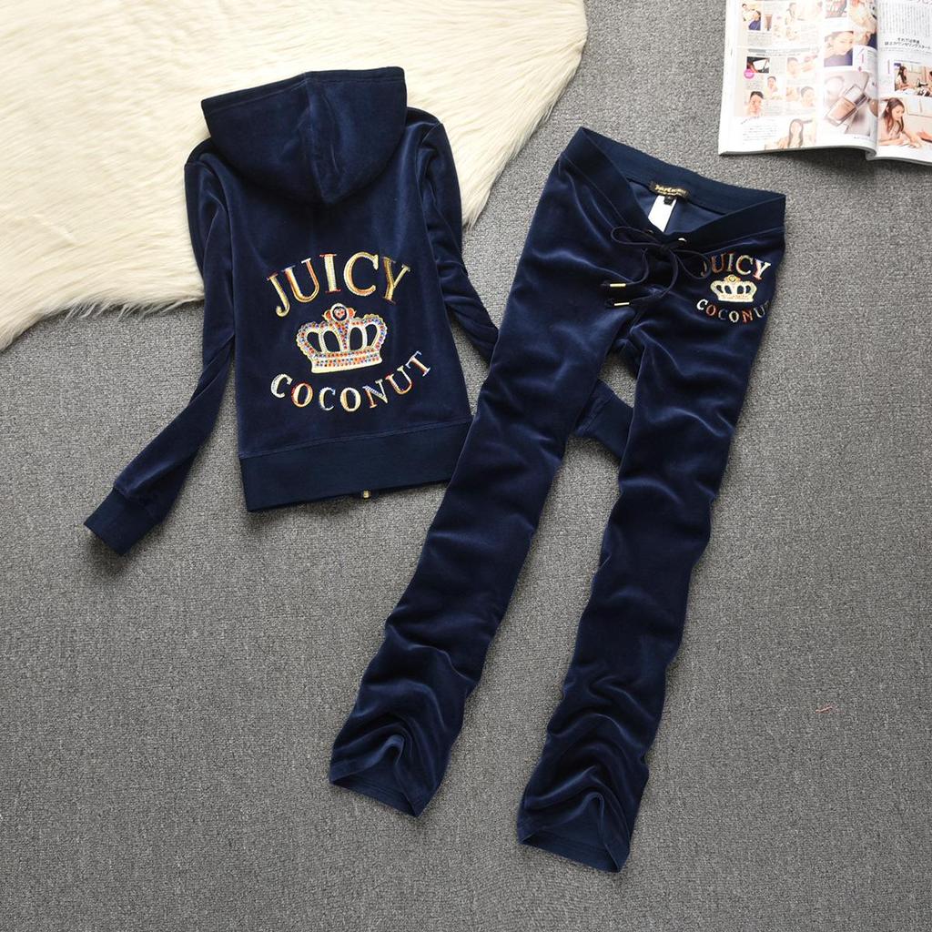 Women's Trendy Embroidered Velvet Hoodie & Wide-Leg Pants Set for Work, Casual, or Athletics