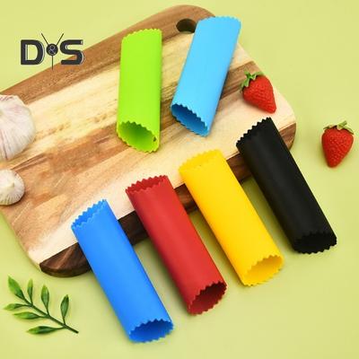 Чесночночистка Экономия времени Эффективный удобный силиконовый инструмент Чесночночистка для легкого удаления чесночной кожицы