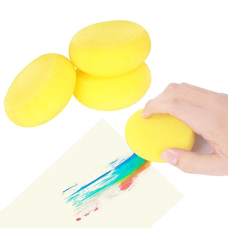 10/20 шт. круглой формы керамическая губка для метания воды впитывающая пена керамика скульптура глина пена для чистки глины инструменты для рисования