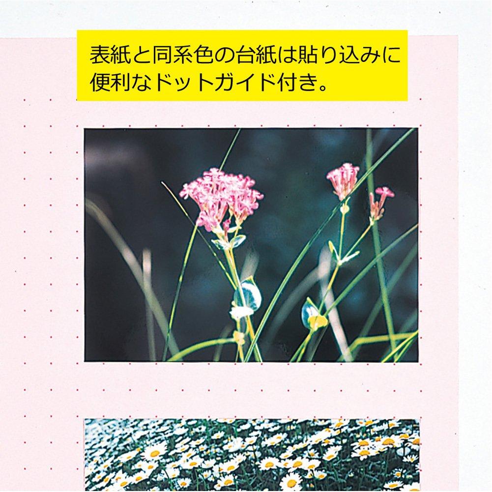 Папка-регистратор King Jim Clear с цветной основой, 20 карманов, формат А4, вертикальная, синяя, 132C-B