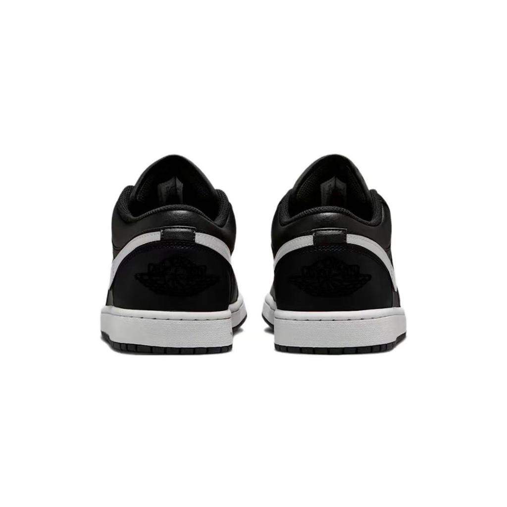 Jordan Air Jordan 1 Cushioning Low top Vintage Basketball Shoes Unisex Black 553558-067(Team874-)
