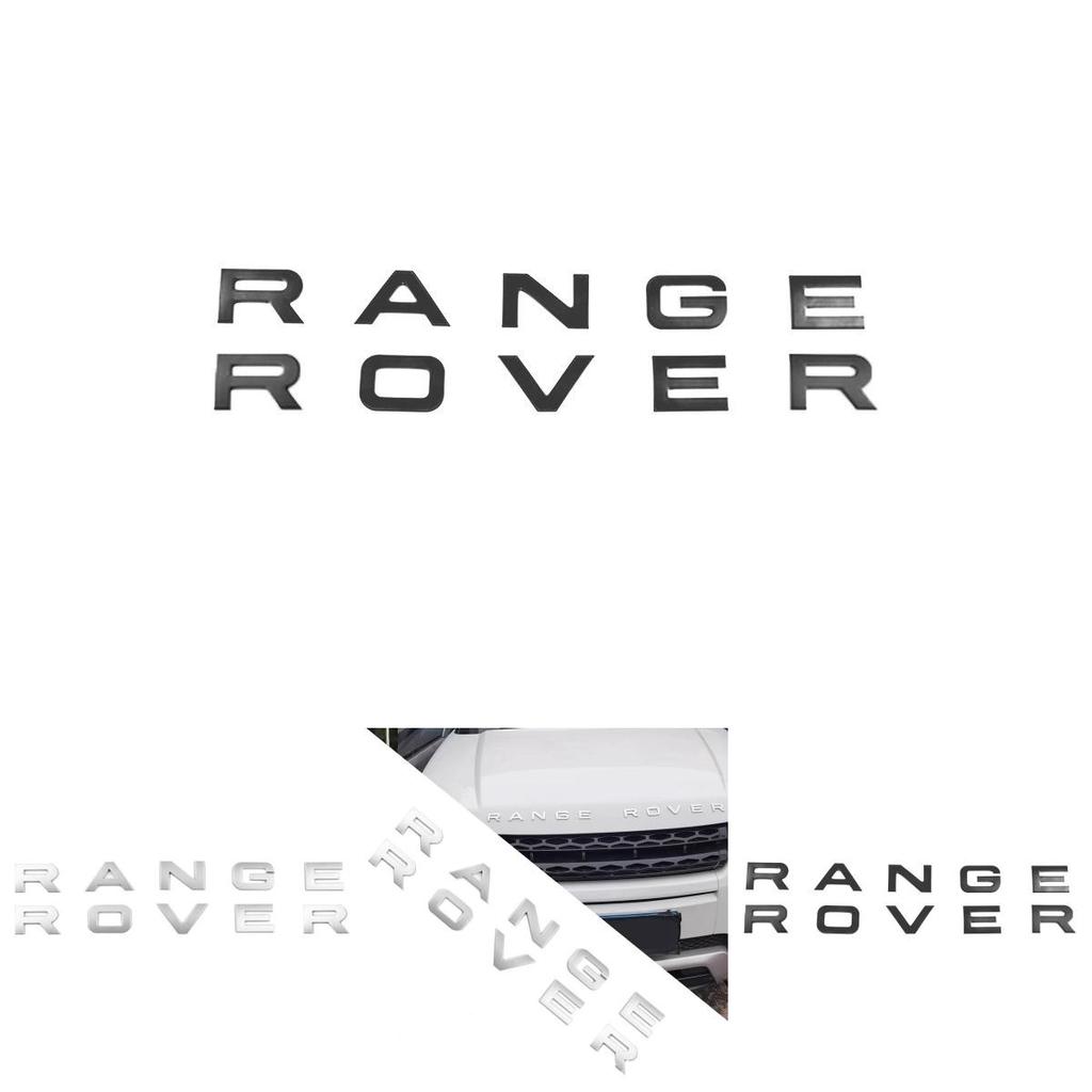 Наклейка с логотипом автомобиля Range Rover из АБС-пластика для автомобиля