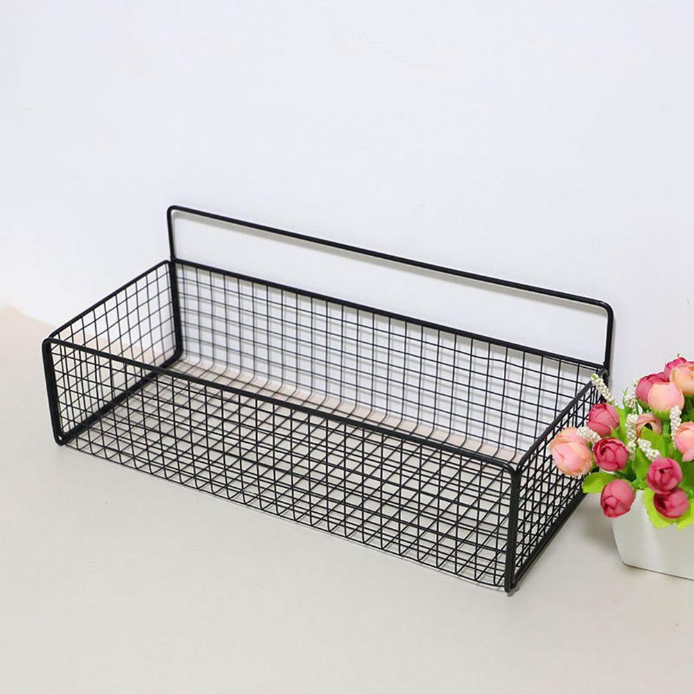 Принадлежности Настенная Железная Подвесная Корзина Кухонные Аксессуары Полка для Ванной Комнаты Корзина для Хранения