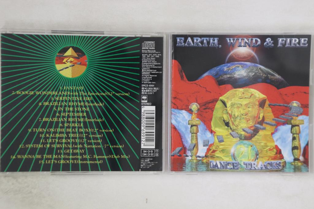 CD EARTH WIND & FIRE - Dance Tracks SRCS6991 SONY 1994 Japan Soul/Funk Used