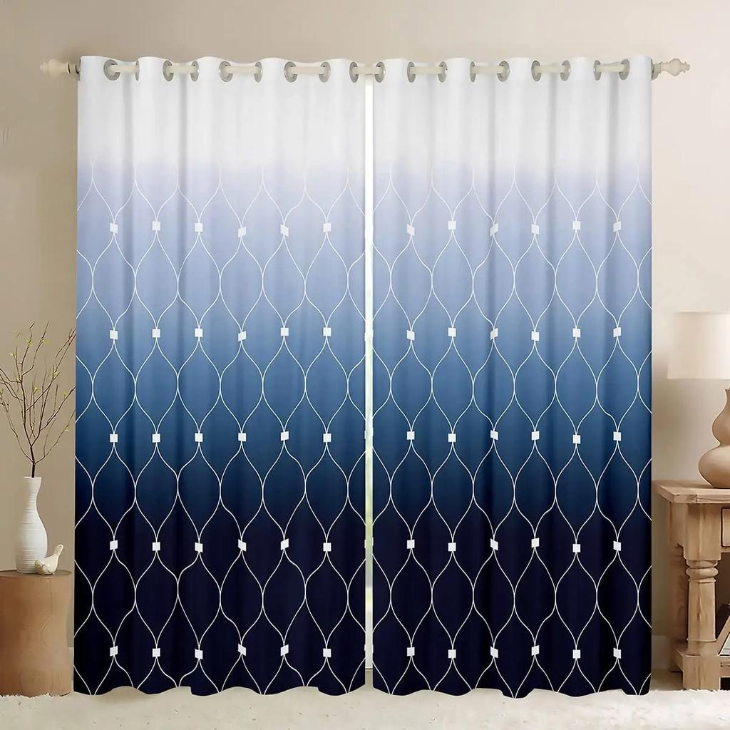 Желто-серо-черные геометрические плотные затемняющие шторы для гостиной, спальни, геометрическая круглая драпировка для спальни, индивидуальные шторы