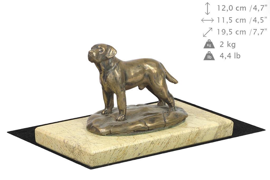 Labrador Retriever - dog figurine, dog silhouette figurine, trophy for Art-Dog dog show exhibition