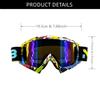 NAFEIB Очки для мотокросса Мужские очки для мотоциклистов Очки для езды на велосипеде Женские солнцезащитные очки для мотокросса Аксессуары для мотоциклов