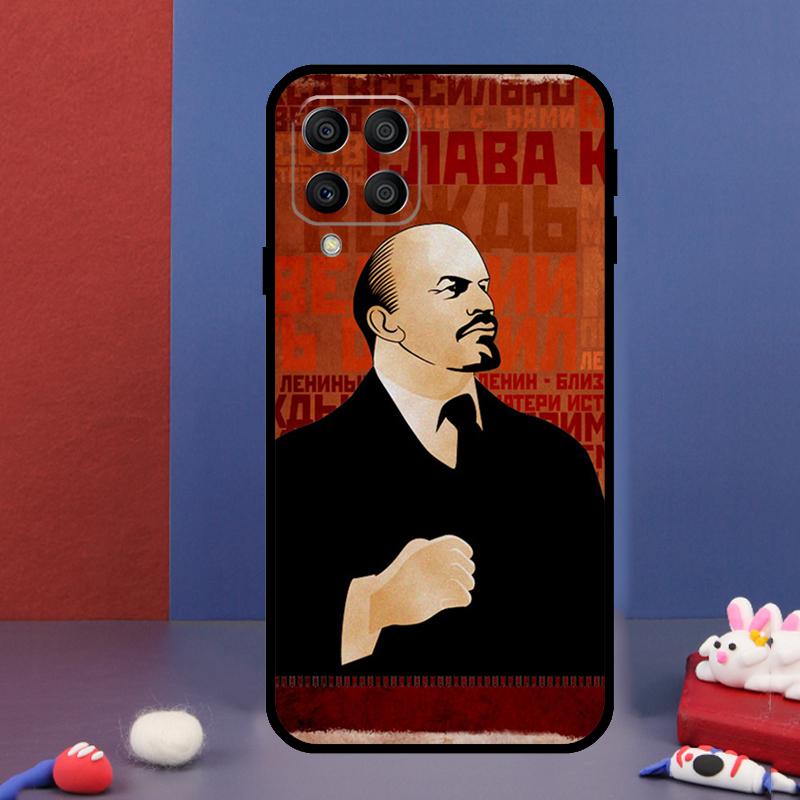 Флаг Советского Союза Ленина для чехла телефона Samsung Galaxy M31 M51 M33 M13 M23 M53 M15 M55 M14 M34 M54 M20 M30s M32 M52