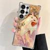 Vintage Alfons Mucha Primavera Plating Phone Case For Samsung Galaxy S24 S25 FE S26 Edge S23 Ultra S22 S21 Plus S20 Anti-Fall Ai