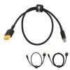 Type C To XT60 Charging Cable Stable USB C To XT60  Cord Portable Data Transfer PD 100W Charging Lightweight for RC