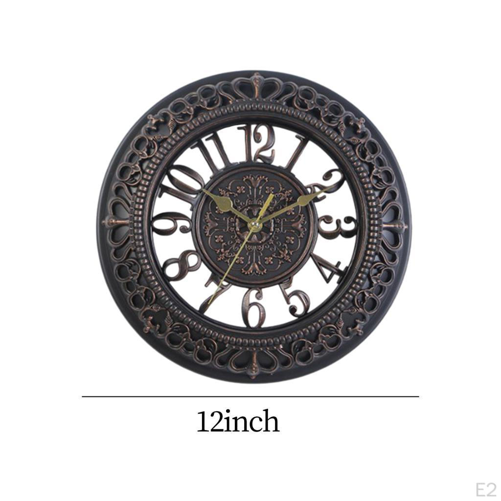 12 дюймов современные настенные часы бесшумные не тикающие на батарейках декоративные круглые для жизни