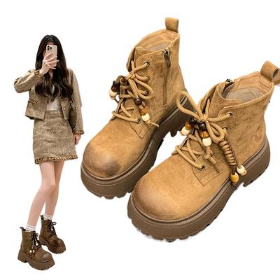 Платформа Женские Ботильоны Высокий Каблук Дизайнерская Обувь Зима 2025 Ботинки Челси Новый Тренд Готика Для Ходьбы Mujer De Botas