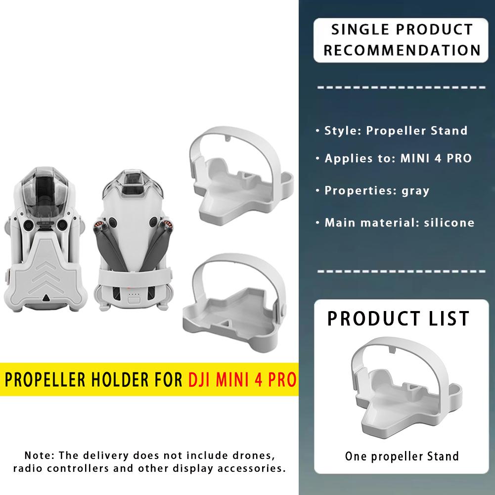 For DJI Mini 4 Pro Accessories Kit - Drone Filter Sets, Len Protector Cap, RC Joystick, Propeller, Landing Gear, Carrying Bag