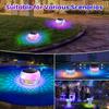 RGB Лампа для бассейна на солнечной энергии, освещение с дистанционным управлением, светодиодные декоративные огни для бассейна, сада, пруда или газона