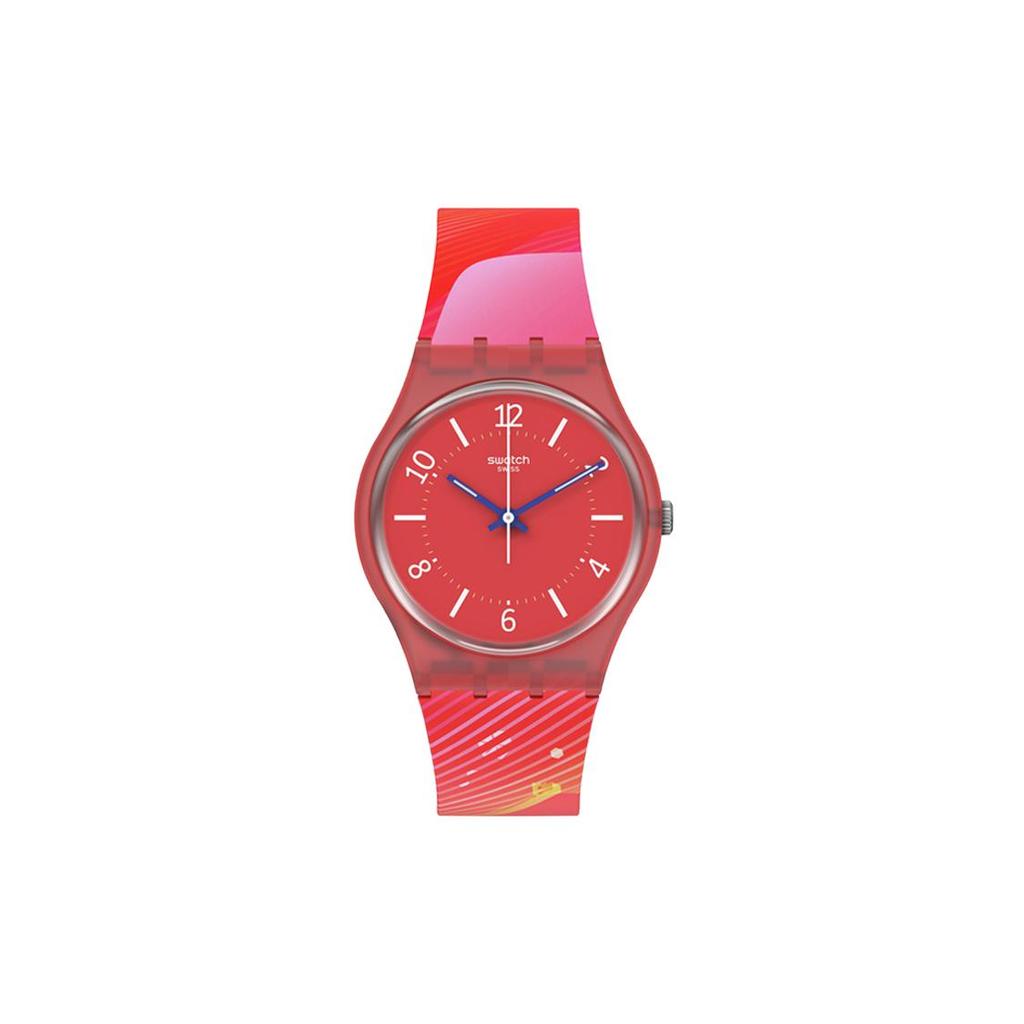 Swatch Унисекс 41 мм Красные Часы SO28Z105 SO28Z105