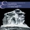 The Cambridge Companion To Sappho Paperback Book 9781316638774