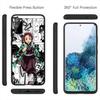 For Samsung Galaxy S24 S23 iPhone 16 15 14 Xiaomi Redmi Note 13 12 11 Plus 9 Pro Max X XR Case Muichiro Tokito Kamado Tanjiro Demon Slayer OPPO Huawei