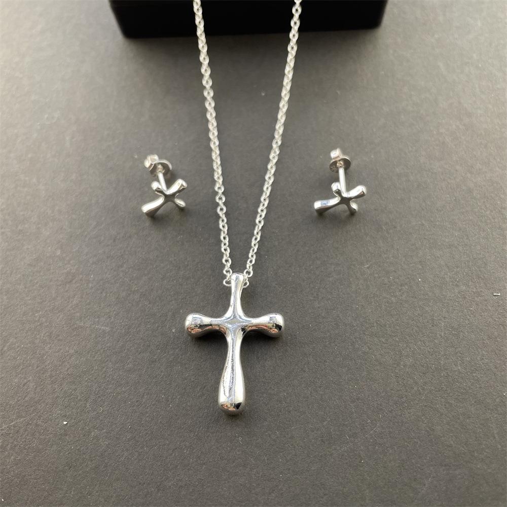 Аксессуары Подвеска Ожерелье Серьги Комплект T106