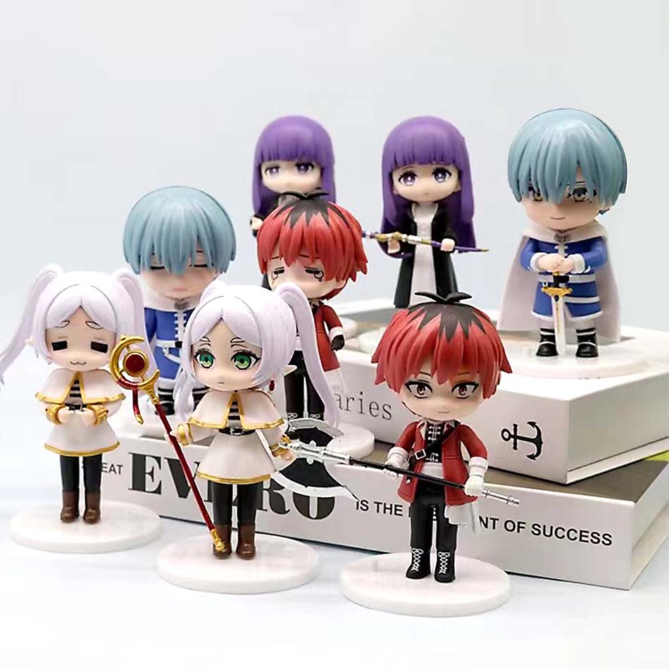 10СМ Аниме Sousou no Fern Фигурка-стоппер для лапши Frieren Beyond Journey's End Модель Frieren Игрушка Подарок Коллекция Фигурка