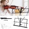 Tabletop Music Stand Metal Sheet Music Holder Folding Foldable
