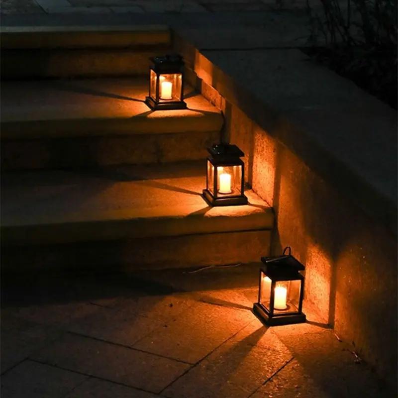 Xiaomi Garden Decor Outdoor Solar Lights Retro Palace Lantern Lights Hanging Candle Lamps Landscape Lighting Floor Lights Solar Light