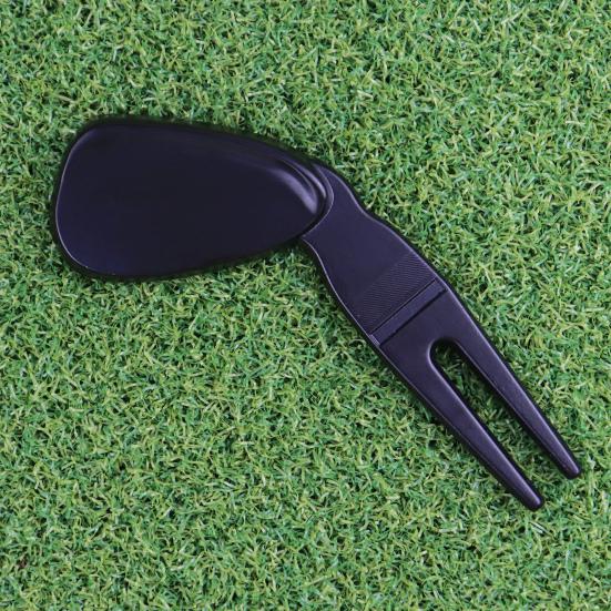 Golf Fork Ergonomic Design Multi-function Comfortable Grip Rustproof High-Hardness Training Aid Ultra-light Golfing