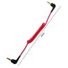 Adapter Cable Microphone to Camera Spring 3.5mm Cable Coiled Microphone Cable TRS to TRS Cable
