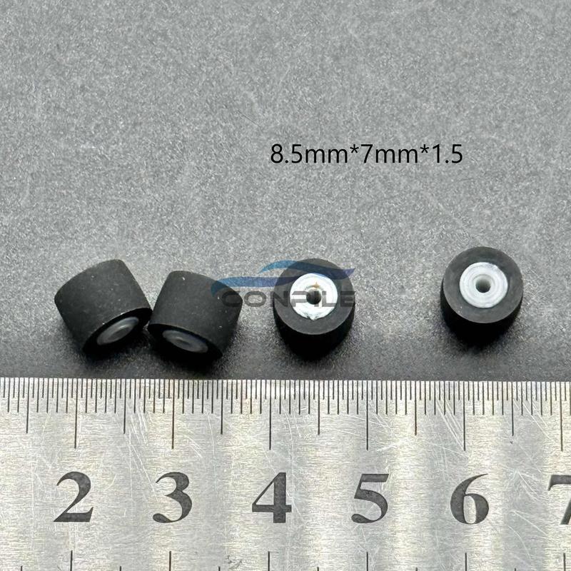 4 шт. 8,5x7x1,5 мм резиновый прижимной ролик для кассетной деки магнитофона Стерео проигрывателя