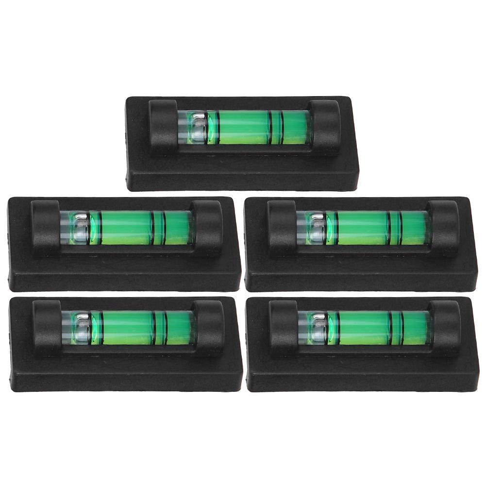 5шт мини пластиковый кронштейн уровень черный экологически чистый регулируемый штатив для камеры горизонтальный