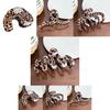 Eye-catching Leopard Print Hair Claw Clip For Effortless And Elegant Hair Styles