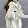 The New Women's Hooded Sweater Coat In Early Autumn Is Thin and Loose for Women's Spring and Autumn Clothes.